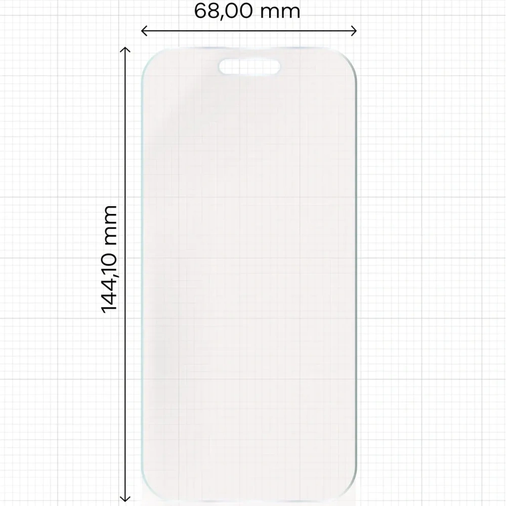 Folia matowa Bizon Glass Film Sun do Apple iPhone 15
