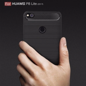 Kup Etui HS Case SOLID TPU Huawei P8 Lite 2017 Black + Szkło - 5903068631887 - HSC005 - Home Screen