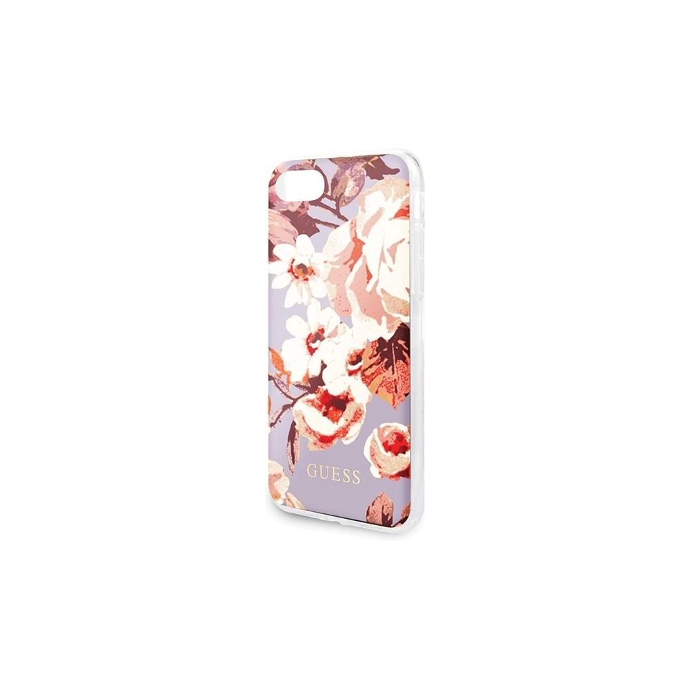 Wholesale Guess GUHCI8PCUTRFL02 Apple iPhone SE 2022/SE 2020/8/7 lilac N°2 Flower Collection Shiny - GUE530LIC - {ean13} - Hurt