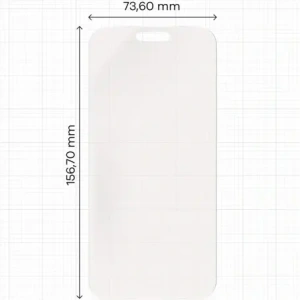 Folia matowa Bizon Glass Film Sun do Apple iPhone 16 Plus