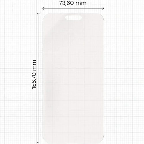 Folia matowa Bizon Glass Film Sun do Apple iPhone 16 Plus