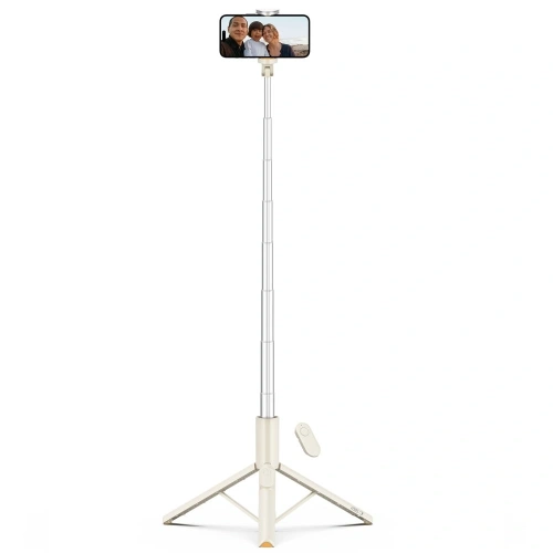 Kijek Tech-Protect L09S Bluetooth Selfie Stick Tripod Beige