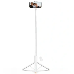 Kijek Tech-Protect L09S Bluetooth Selfie Stick Tripod White