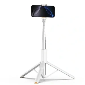 Kijek Tech-Protect L09S Bluetooth Selfie Stick Tripod White
