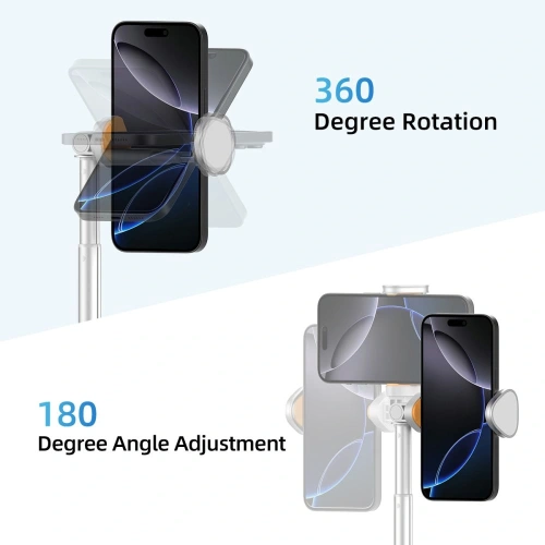 Kijek Tech-Protect L09S Bluetooth Selfie Stick Tripod White