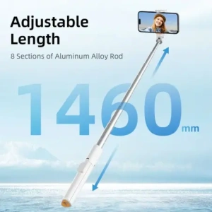 Kijek Tech-Protect L09S Bluetooth Selfie Stick Tripod White