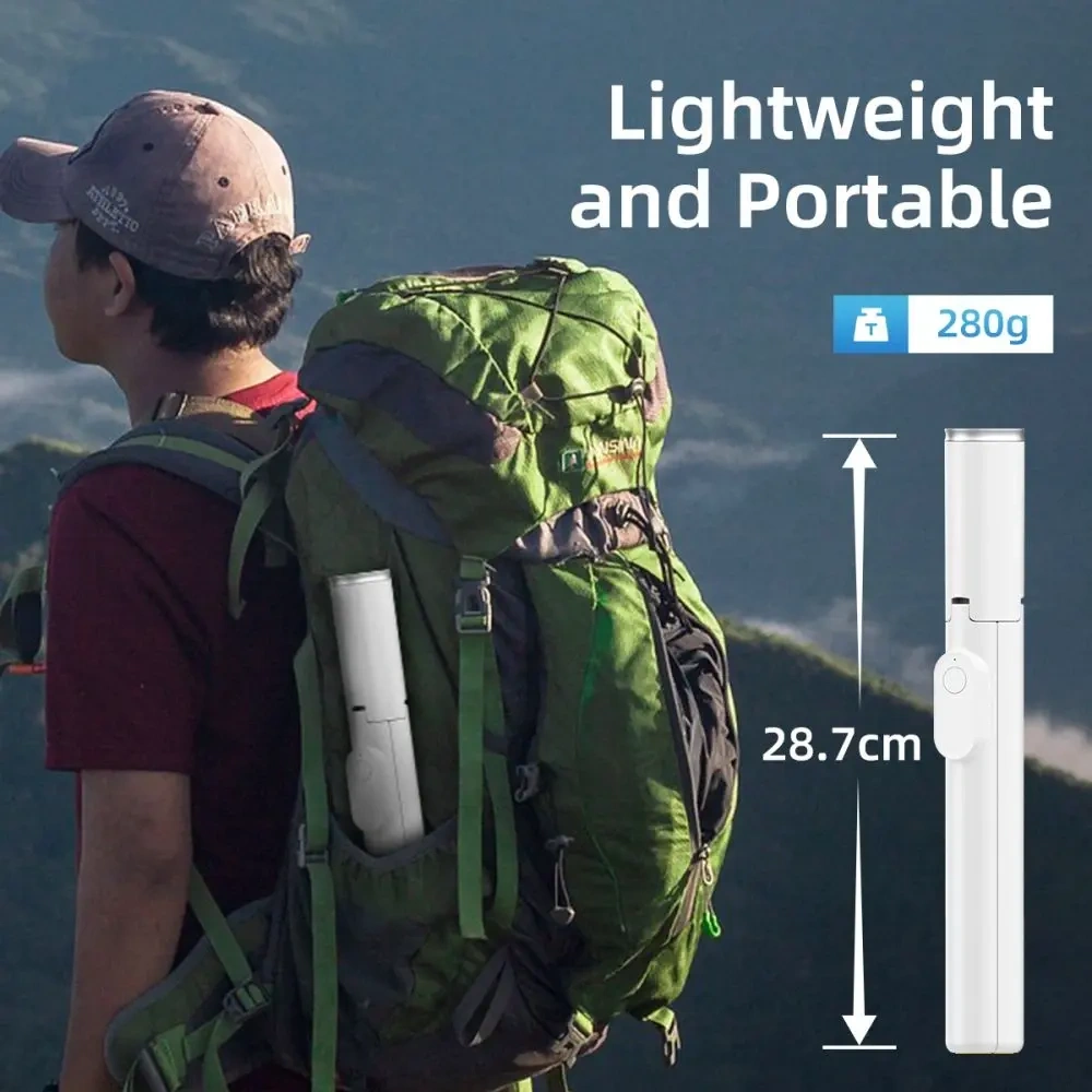 Kijek Tech-Protect L09S Bluetooth Selfie Stick Tripod White