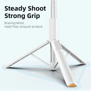 Kijek Tech-Protect L09S Bluetooth Selfie Stick Tripod White