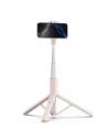 Kijek Tech-Protect L09S Bluetooth Selfie Stick Tripod Pink