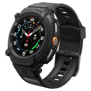 Spigen Rugged Armor Pro Samsung Galaxy Watch 8 Classic 46mm Matte Black