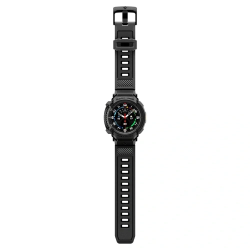 Etui Spigen Rugged Armor Pro do Samsung Galaxy Watch 8 Classic 46mm Matte Black