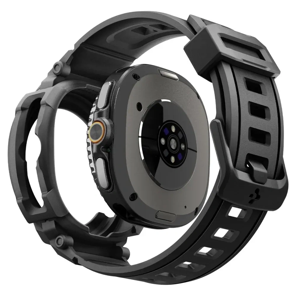 Etui Spigen Rugged Armor Pro do Samsung Galaxy Watch 8 Classic 46mm Matte Black