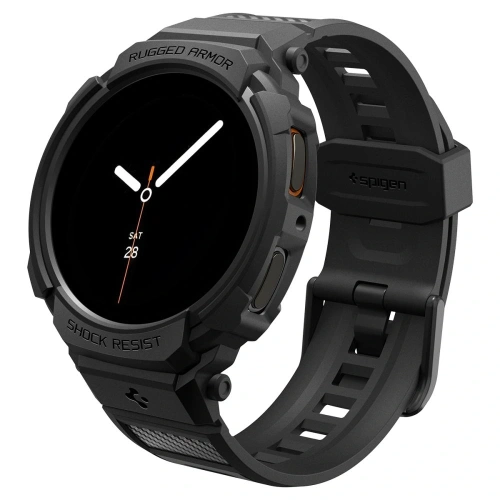 Etui Spigen Rugged Armor Pro do Samsung Galaxy Watch 8 44mm Matte Black