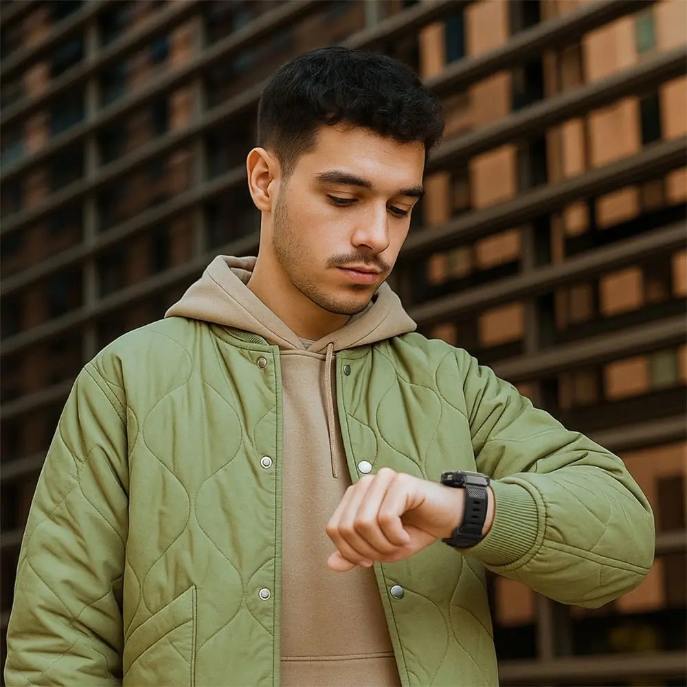 Etui Spigen Rugged Armor Pro do Samsung Galaxy Watch 8 44mm Matte Black