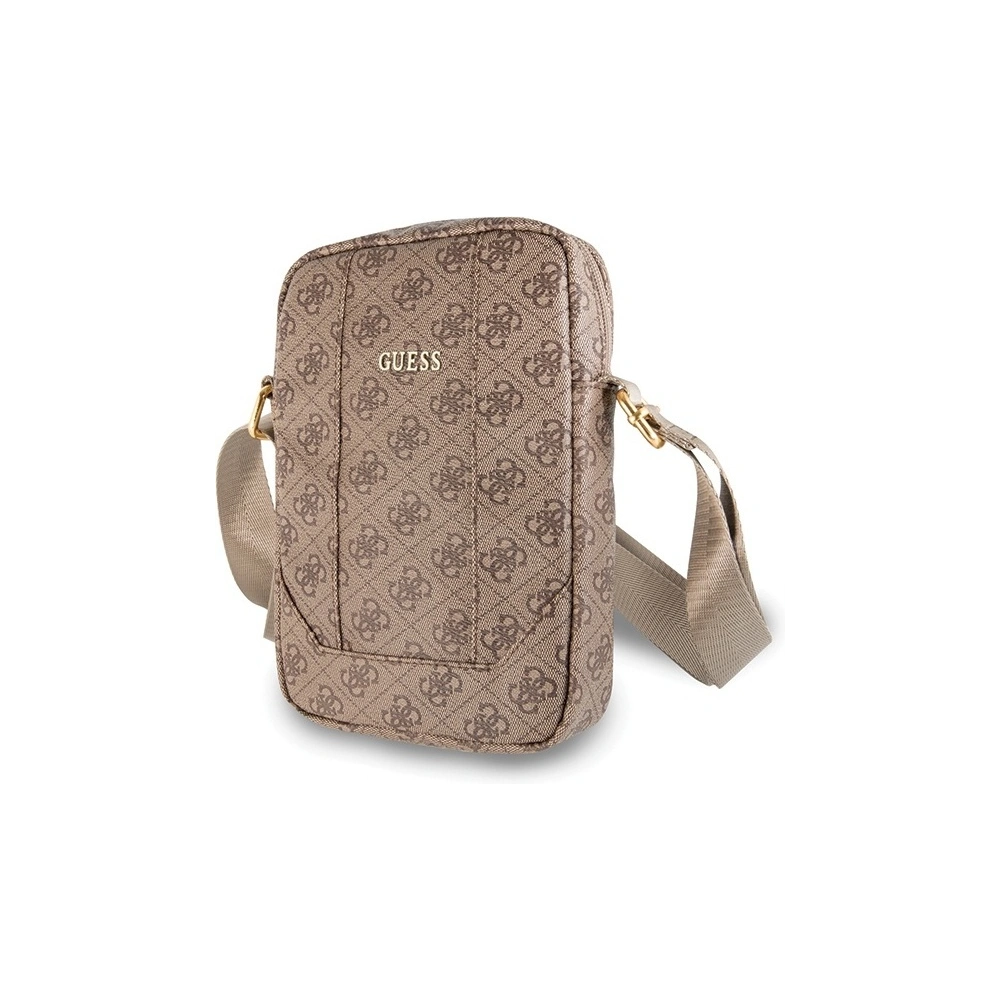 Hurtownia GSM - Torba Guess GUTB84GB 8" hnědá /brown 4G UPTOWN - GUE534BR - {ean13} - Hurt