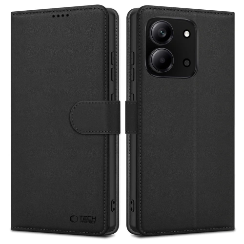 Etui z klapką Tech-Protect Wallet do Xiaomi Redmi 15c 171mm Black