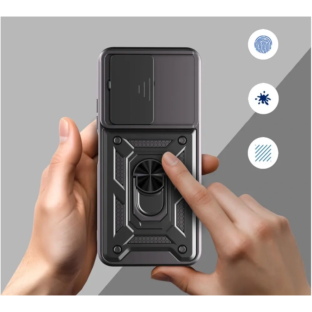 Etui Tech-Protect Camshield Pro do Xiaomi Redmi 15c Black