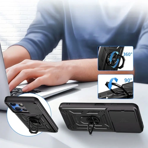 Etui Tech-Protect Camshield Pro do Xiaomi Redmi 15c 171mm Black