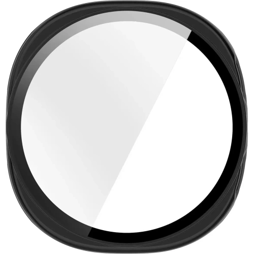 Etui ze szkłem do zegarka Bizon Case+Glass Watch do Samsung Galaxy Watch 8 40mm czarne