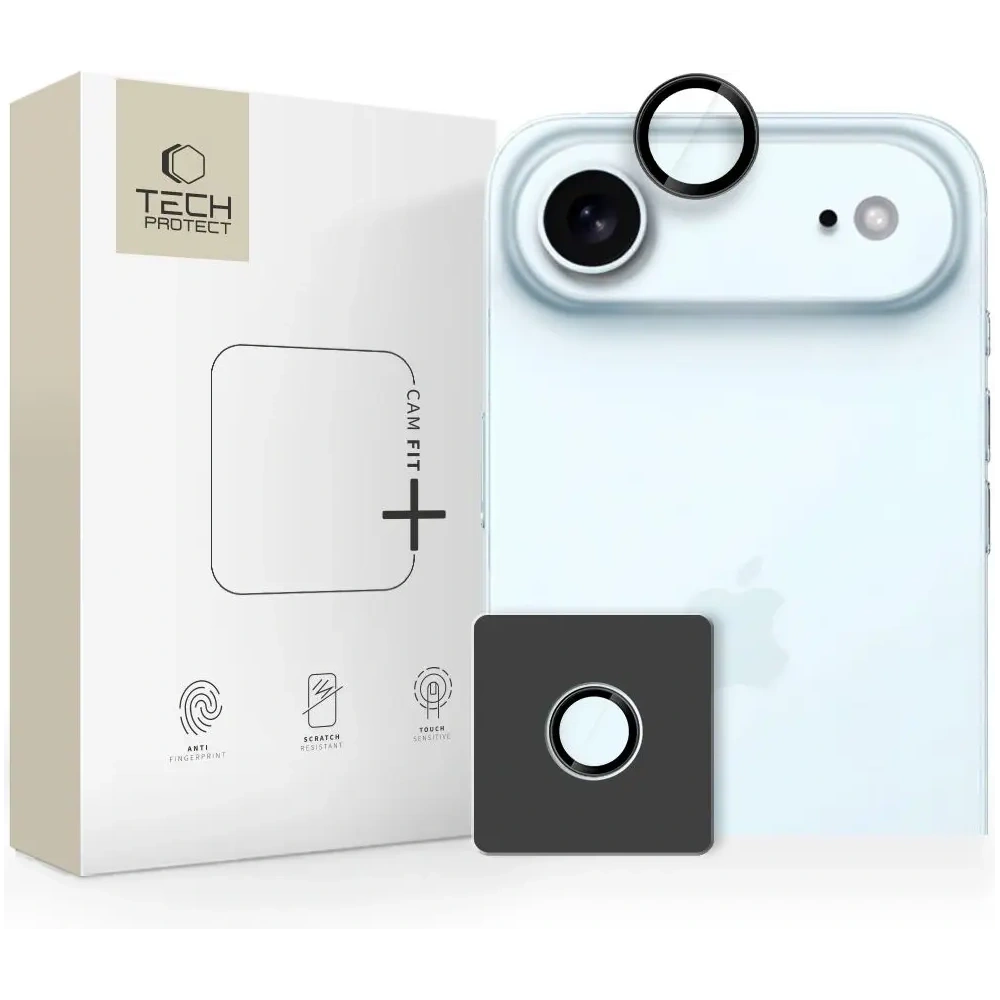 Osłona aparatu Tech-Protect Camring Fit+ do Apple iPhone 17 Air Black