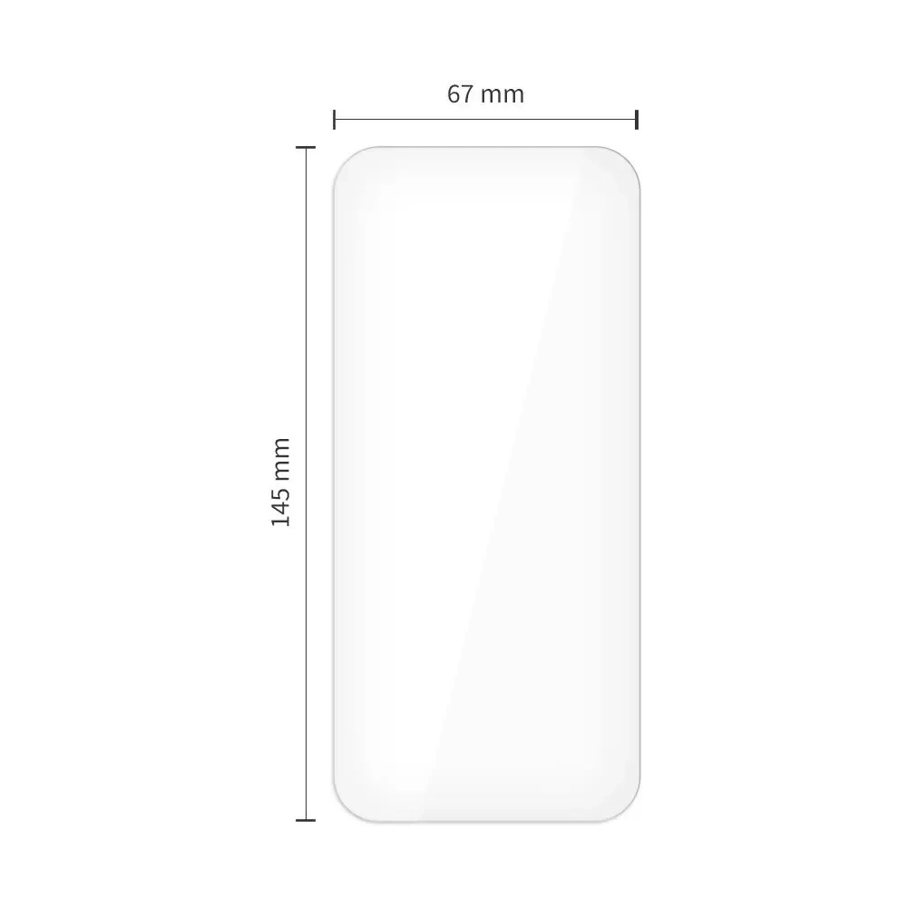 Szkło hartowane Tech-Protect Glass Fit+ do Apple iPhone 16 Pro / 17 / 17 Pro Clear [2 PACK]