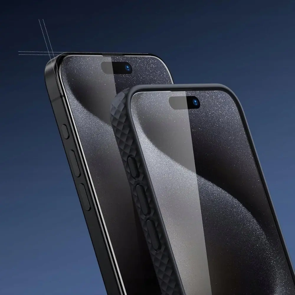 Szkło hartowane Tech-Protect Glass Fit+ do Apple iPhone 16 Pro / 17 / 17 Pro Clear [2 PACK]