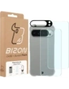 Etui + 2x szkło hartowane + szkiełko na obiektyw Bizon Case Clear Pack do Google Pixel 10 Pro XL Etui + 2x szkło hartowane + szkiełko na obiektyw Bizon Case Clear Pack do Google Pixel 10 Pro XL