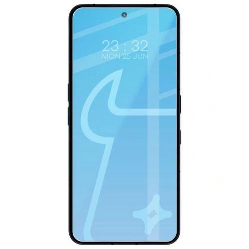 Elastyczne etui + 2x szkło hartowane Bizon Case Clear Pack do Nothing Phone (3)