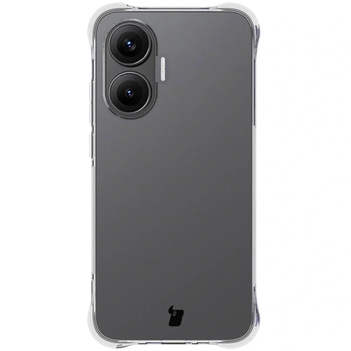 Elastyczne etui + 2x szkło hartowane Bizon Case Clear Pack do Xiaomi POCO F7