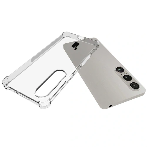 Etui + 2x szkło hartowane + szkiełko na obiektyw Bizon Case Clear Pack do Sony Xperia 1 VII