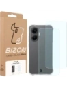 Elastyczne etui + 2x szkło hartowane Bizon Case Clear Pack do Xiaomi POCO F7