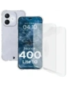 Elastyczne etui + 2x folia na ekran Bizon Case Clear Pack do Honor 400 Lite