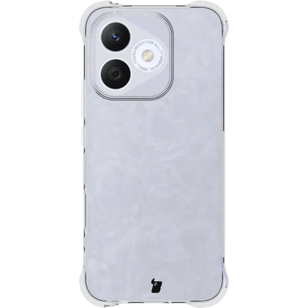 Elastyczne etui + 2x folia na ekran Bizon Case Clear Pack do Honor 400 Lite