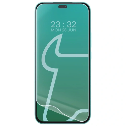 Elastyczne etui + 2x folia na ekran Bizon Case Clear Pack do Honor 400 Lite