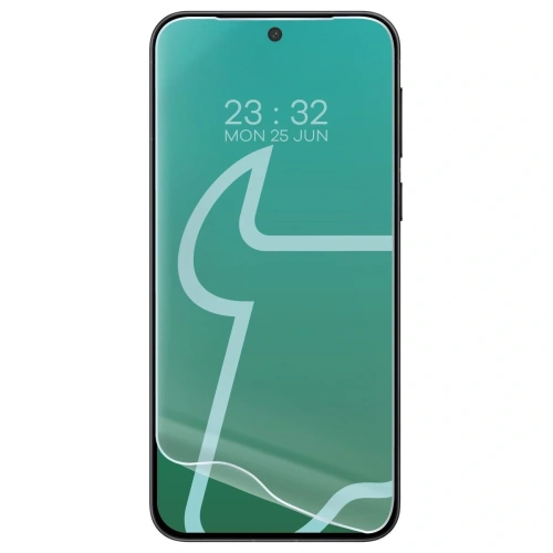 Elastyczne etui + 2x folia na ekran Bizon Case Clear Pack do Vivo X200 FE