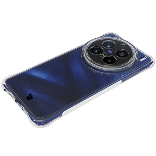 Elastyczne etui + 2x folia na ekran Bizon Case Clear Pack do Vivo X200 Pro