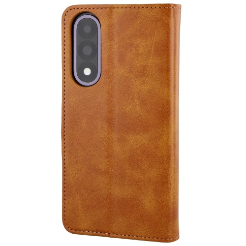Etui z klapką Bizon Case Pocket do OnePlus Nord 5 brązowe