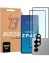 2x Szkło na ekran + szkło na aparat BIZON Edge Pack do Samsung Galaxy Z Fold7