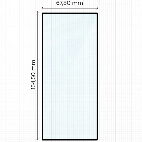 2x Szkło na ekran + szkło na aparat BIZON Edge Pack do Samsung Galaxy Z Fold7