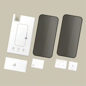 Szkło prywatyzujące Tech-Protect Glass Spy+ do Apple iPhone 16 Pro / 17 / 17 Pro Privacy [2 PACK]