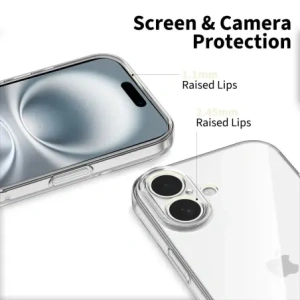 Etui Tech-Protect FlexAir do Apple iPhone 17 Clear