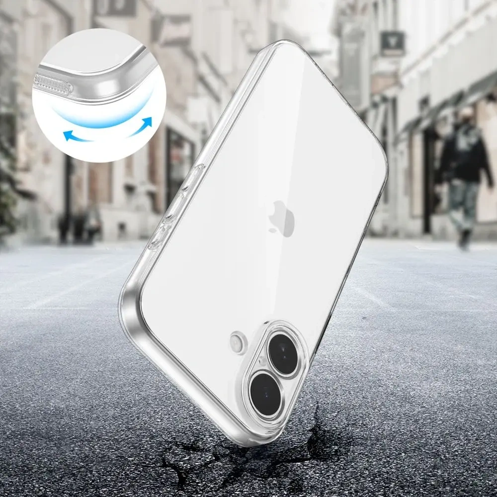 Etui Tech-Protect FlexAir do Apple iPhone 17 Clear