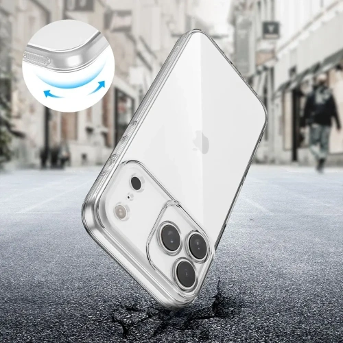 Etui Tech-Protect FlexAir do Apple iPhone 17 Pro Clear