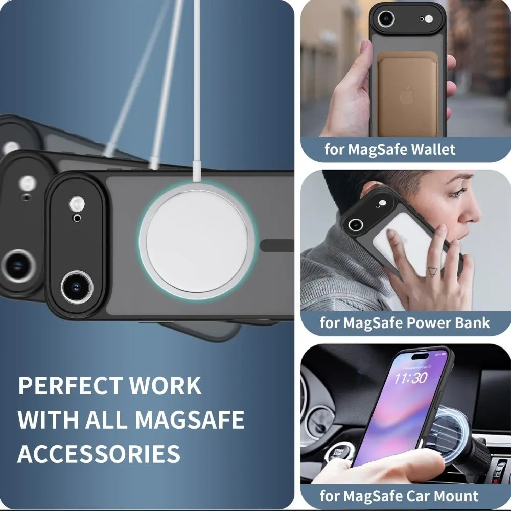 Etui Tech-Protect BasicMag MagSafe do Apple iPhone Air Matte Black