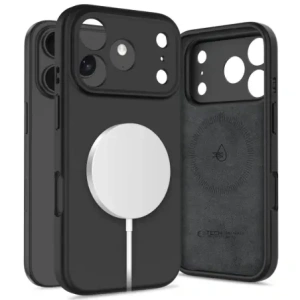 Etui Tech-Protect Silicone MagSafe do Apple iPhone 17 Pro Black