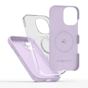 Etui Tech-Protect Silicone MagSafe do Apple iPhone 17 Mauve