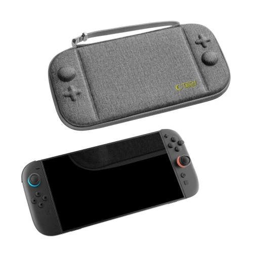 Etui Tech-Protect Slim Pouch Nintendo Switch 2 Dark Grey