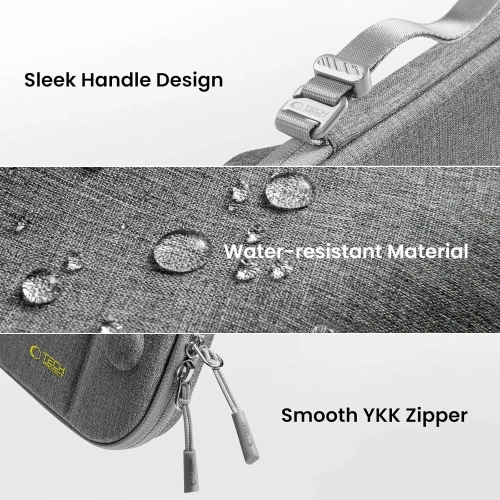 Etui Tech-Protect Slim Pouch Nintendo Switch 2 Dark Grey