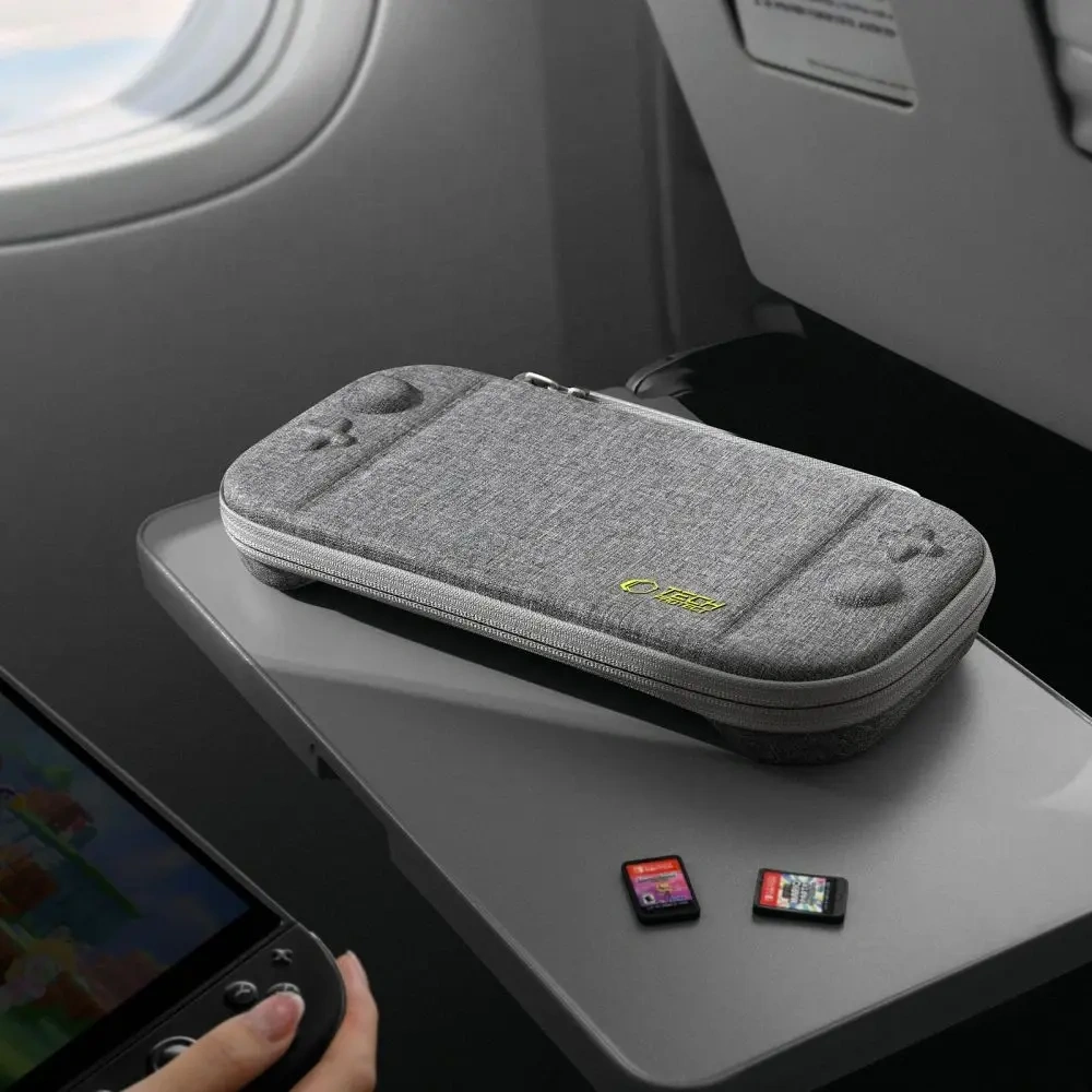 Etui Tech-Protect Slim Pouch Nintendo Switch 2 Dark Grey