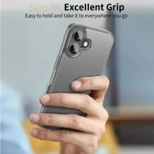 Etui Tech-Protect Flexair Hybrid do Apple iPhone 17 Clear